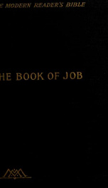 The modern reader's Bible : a series of works from the sacred Scriptures presented in modern literary form... 9, 1896_cover