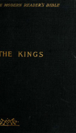 The modern reader's Bible : a series of works from the sacred Scriptures presented in modern literary form... 7, 1896_cover