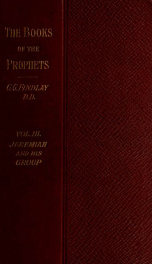 The books of the prophets in their historical succession 3_cover