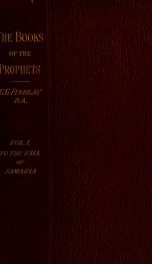 The books of the prophets in their historical succession 1_cover