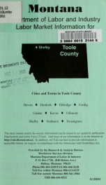Labor market information for Toole County 2001_cover