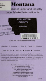 Labor market information for Stillwater County 2002_cover