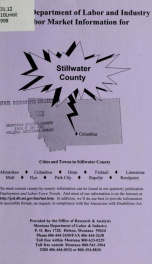 Labor market information for Stillwater County 1998_cover