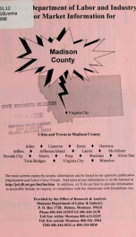 Labor market information for Madison County 1998_cover