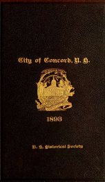 Annual report of the receipts and expenditures of the city of Concord 1893_cover