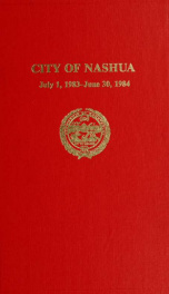 Report of the receipts and expenditures of the City of Nashua 1983-1984_cover