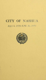 Report of the receipts and expenditures of the City of Nashua 1978-1979_cover