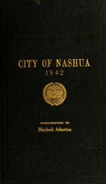 Report of the receipts and expenditures of the City of Nashua 1942_cover