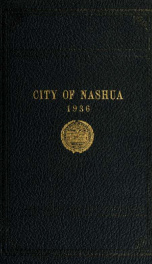 Report of the receipts and expenditures of the City of Nashua 1936_cover