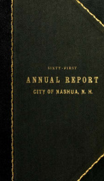 Report of the receipts and expenditures of the City of Nashua 1913_cover