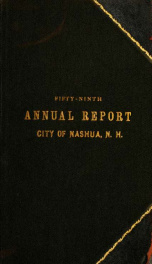 Report of the receipts and expenditures of the City of Nashua 1911_cover