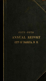 Report of the receipts and expenditures of the City of Nashua 1907_cover