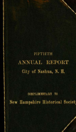 Report of the receipts and expenditures of the City of Nashua 1902_cover