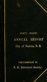 Report of the receipts and expenditures of the City of Nashua 1900_cover