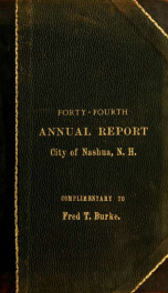 Report of the receipts and expenditures of the City of Nashua 1896_cover