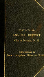 Report of the receipts and expenditures of the City of Nashua 1895_cover