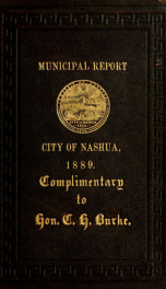 Report of the receipts and expenditures of the City of Nashua 1889_cover