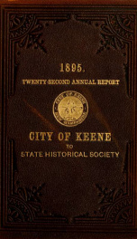 Report of the superintending school committee of Keene, N.H. . 1895_cover