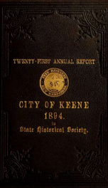 Report of the superintending school committee of Keene, N.H. . 1894_cover