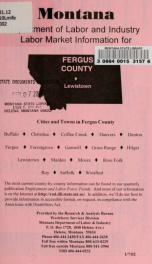 Labor market information for Fergus County 2002_cover