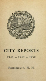 Receipts and expenditures of the Town of Portsmouth 1948-1949-1950_cover