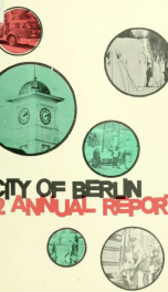 Annual city report, Berlin, New Hampshire 1969_cover