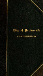 Receipts and expenditures of the Town of Portsmouth 1899_cover