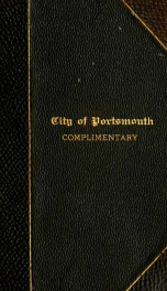 Receipts and expenditures of the Town of Portsmouth 1898_cover