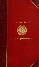 Receipts and expenditures of the Town of Portsmouth 1893_cover