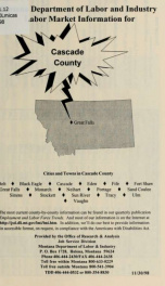 Labor market information for Cascade County 1998_cover