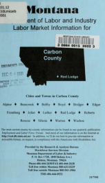 Labor market information for Carbon County 2001_cover
