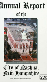 Report of the receipts and expenditures of the City of Nashua 2000-2001_cover