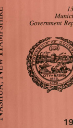 Report of the receipts and expenditures of the City of Nashua 1991-1992_cover