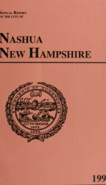 Report of the receipts and expenditures of the City of Nashua 1990-1991_cover