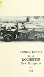 Annual report of the receipts and expenditures of the Town of Rochester 1964_cover