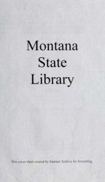 Montana economy at a glance 2002 APR_cover