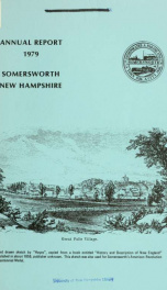 Receipts and expenditures of the Town of Somersworth for the year ending . 1979_cover