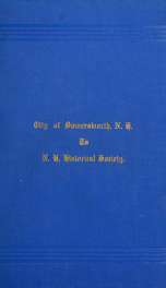 Receipts and expenditures of the Town of Somersworth for the year ending . 1903_cover