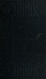 The Encyclopaedia Britannica; ... A dictionary of arts, sciences and general literature 22_cover