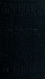 The Encyclopaedia Britannica; ... A dictionary of arts, sciences and general literature 23_cover