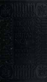 The Encyclopaedia Britannica; ... A dictionary of arts, sciences and general literature 25_cover