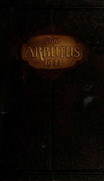 Arbutus yr.1922_cover