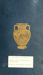 History of ancient pottery: Greek, Etruscan, and Roman 2_cover