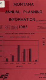 Annual planning information 1985_cover
