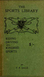 Riding, driving and kindred sports_cover