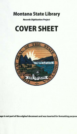 Montana Department of Labor and Industry news SUM 1998_cover