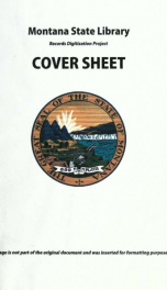 Montana Department of Labor and Industry news SPR 2001_cover
