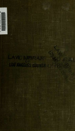 Cases of the law of bills and notes selected from decisions of English and American courts_cover