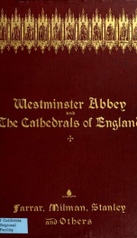 Westminster abbey and the cathedrals of England_cover