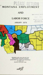Montana employment and labor force JAN 1979_cover